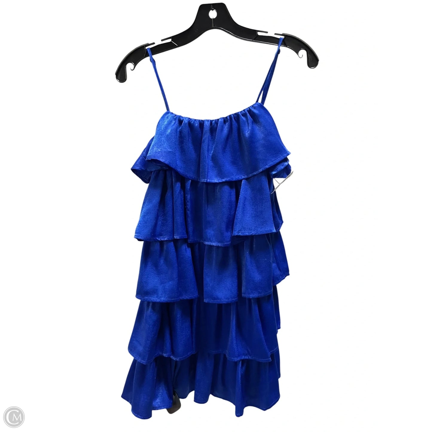 Dress Casual Midi By Clothes Mentor In Blue, Size: Mp