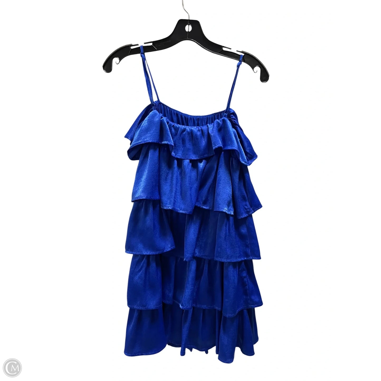 Dress Casual Midi By Clothes Mentor In Blue, Size: Mp