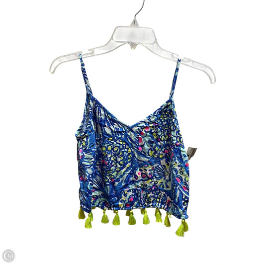 Top Sleeveless Designer By Lilly Pulitzer In Multi-colored, Size: 0