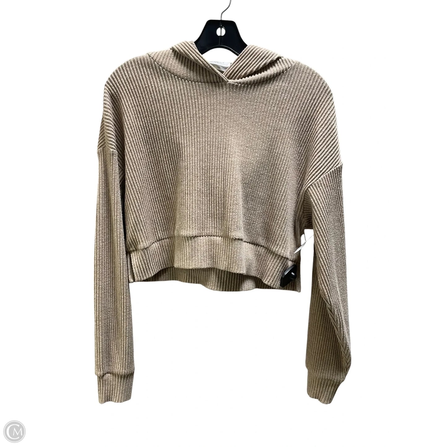 Athletic Sweatshirt Hoodie By Alo In Brown, Size: Xs
