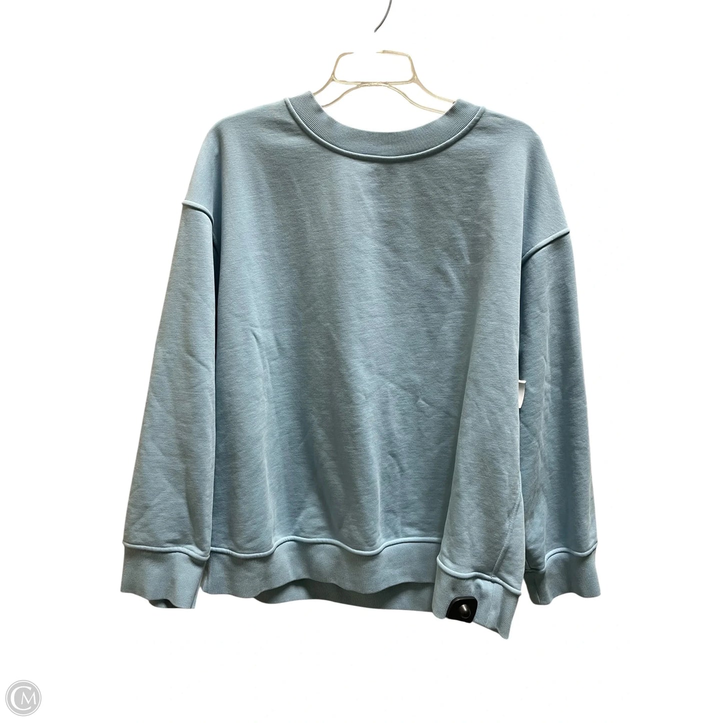 Sweatshirt Collar By Lululemon In Blue, Size: 6