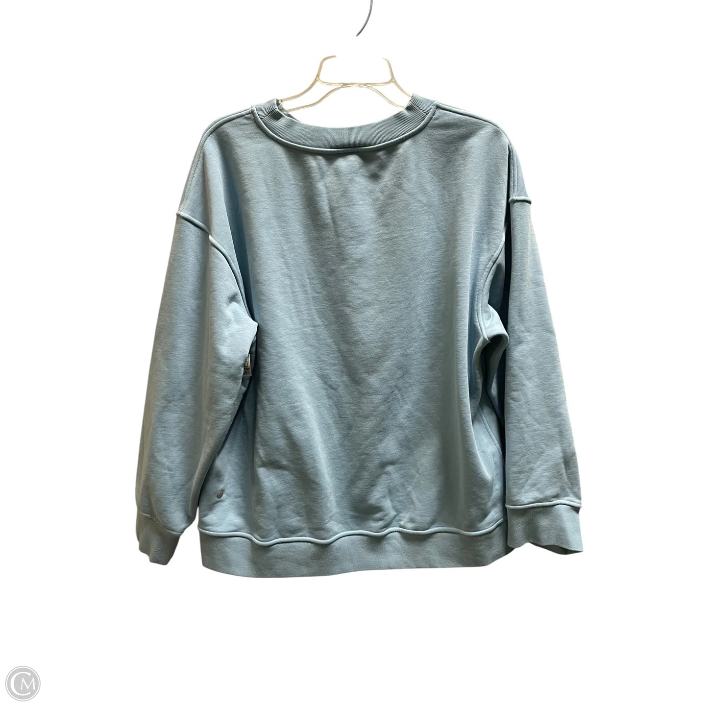 Sweatshirt Collar By Lululemon In Blue, Size: 6