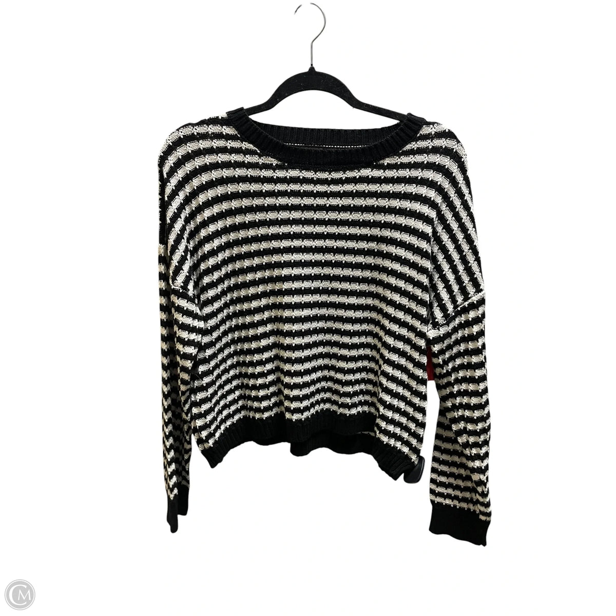 Sweater By Pink Lily In Striped Pattern, Size: S