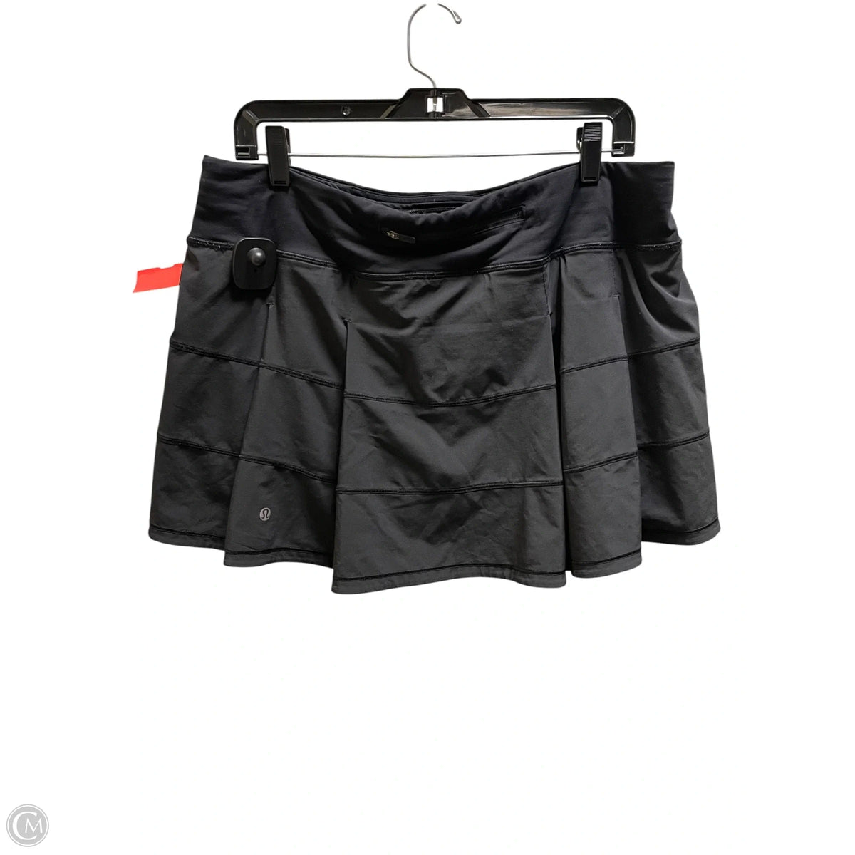 Athletic Shorts By Lululemon In Black, Size: 12