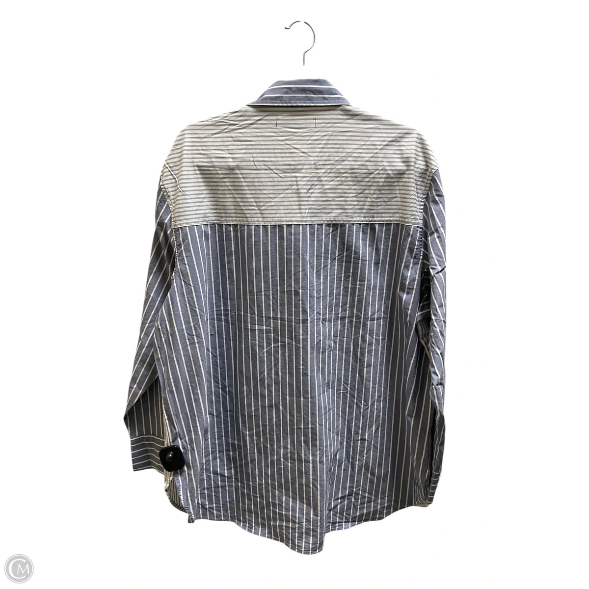 Top Long Sleeve By Abercrombie And Fitch In Striped Pattern, Size: Xl