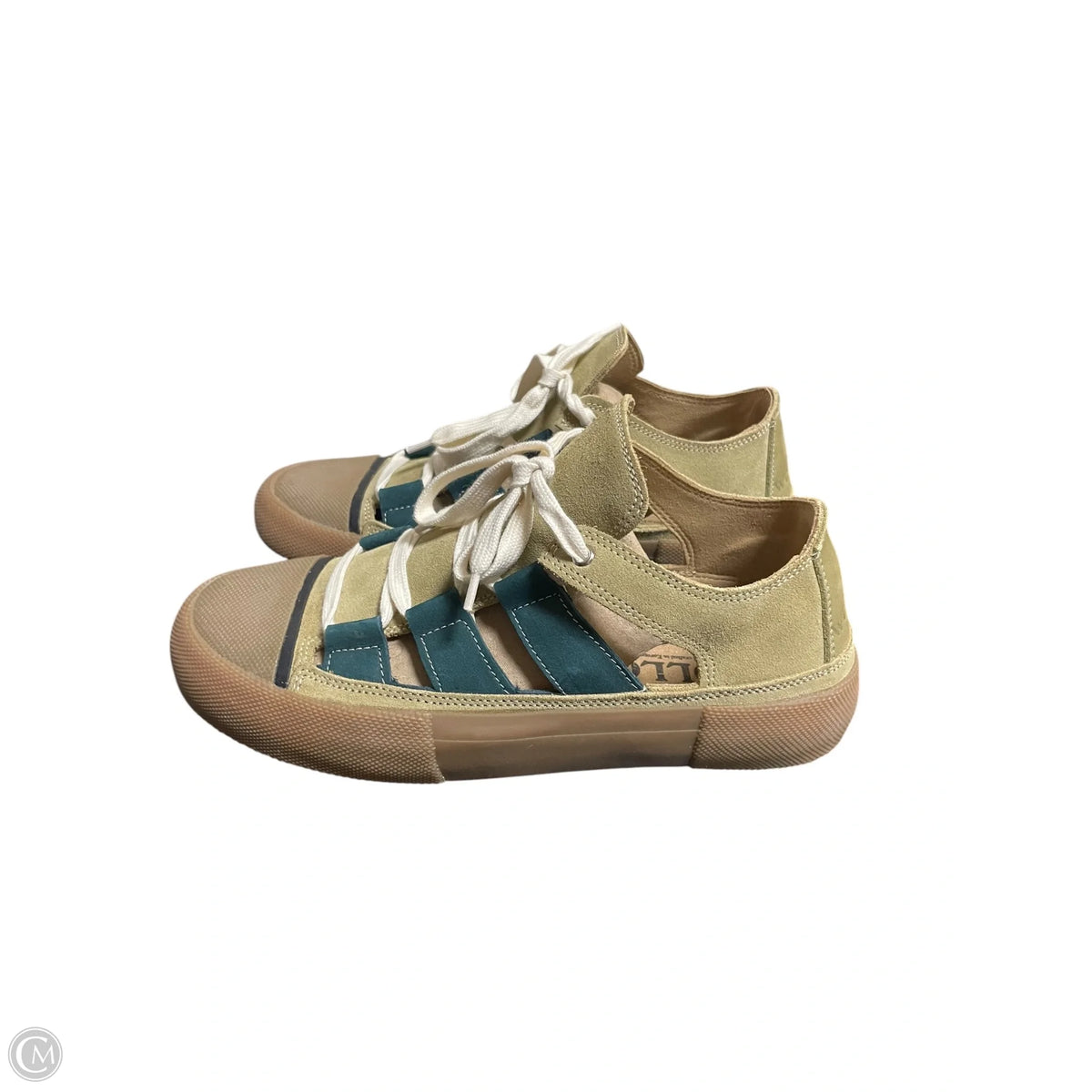 Shoes Athletic By Clothes Mentor In Beige, Size: 8.5