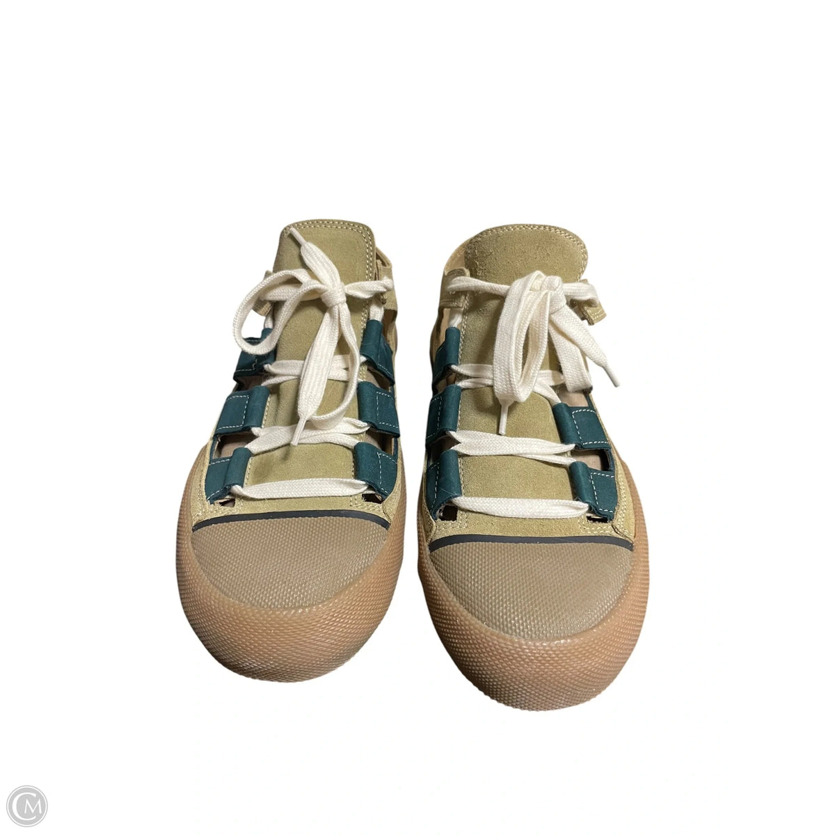 Shoes Athletic By Clothes Mentor In Beige, Size: 8.5