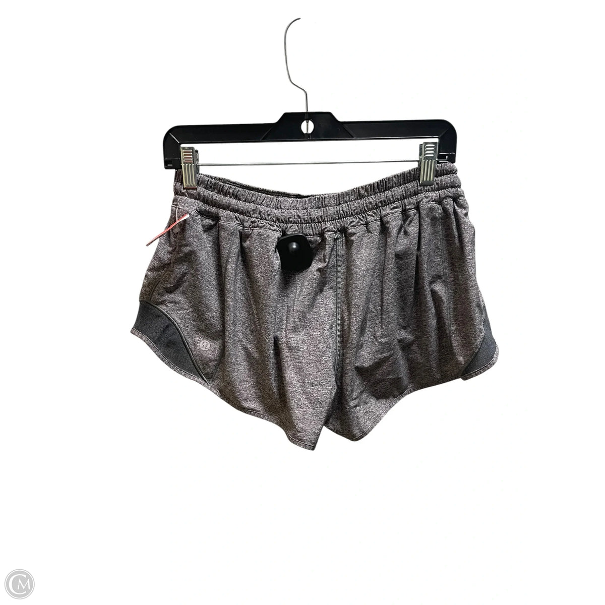 Athletic Shorts By Lululemon In Grey, Size: 12