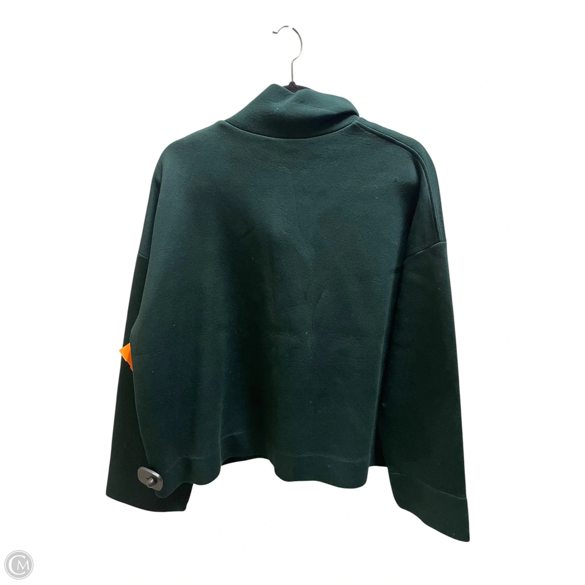 Sweatshirt Collar By Clothes Mentor In Green, Size: S