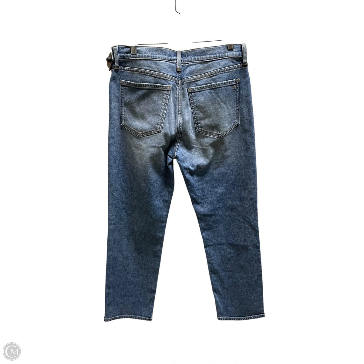 Jeans Straight By Madewell In Blue Denim, Size: 8