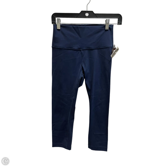 Athletic Leggings By Lululemon In Navy, Size: 6