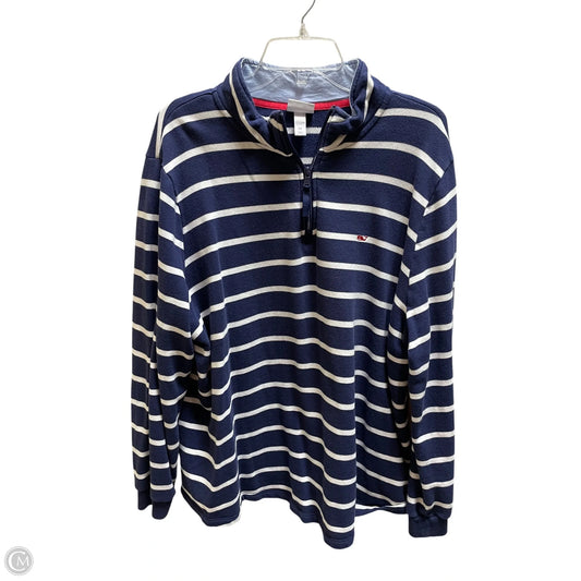 Top Long Sleeve By Vineyard Vines In Striped Pattern, Size: 2x
