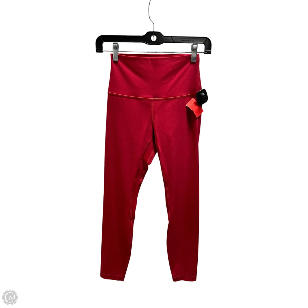 Athletic Leggings By Lululemon In Red, Size: 4