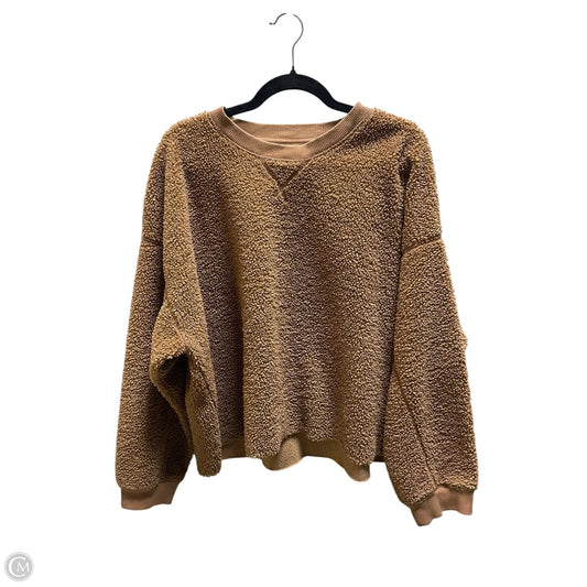 Sweater By American Eagle In Brown, Size: Xl