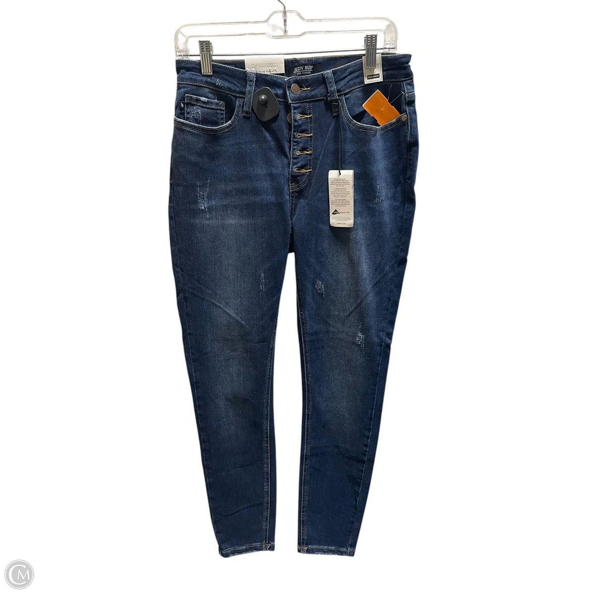 Jeans Skinny By Judy Blue In Blue, Size: 6