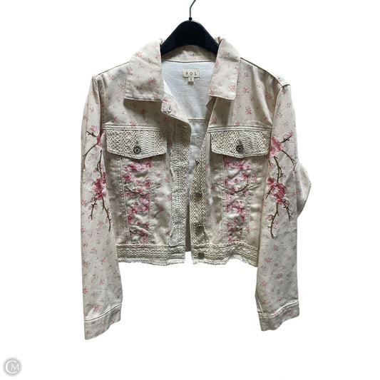 Jacket Other By Pol In White, Size: S