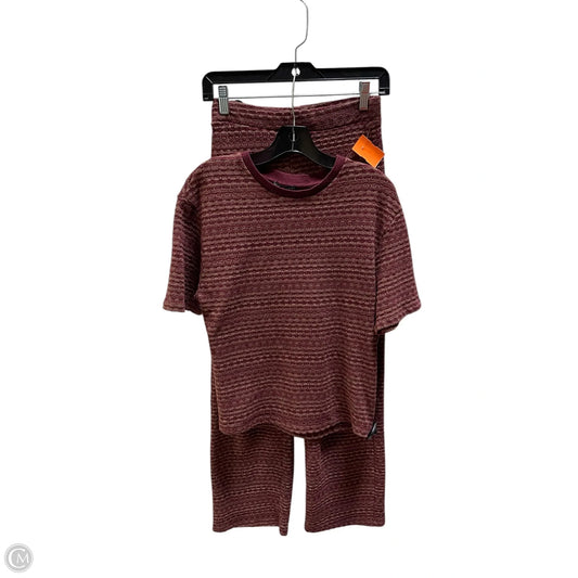 Pants Set 2pc By Zara In Red, Size: S