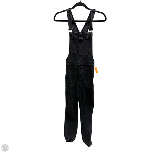 Overalls By Madewell In Black Denim, Size: Xs