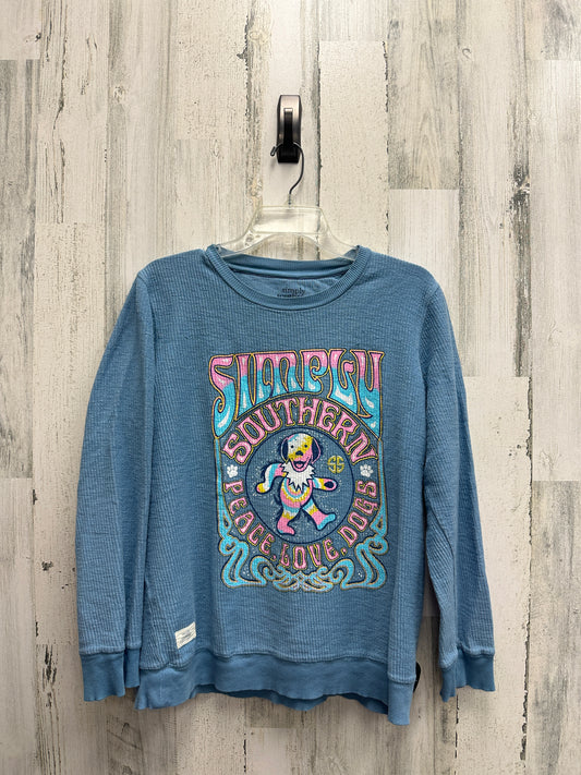 Top Long Sleeve By Simply Southern  Size: S